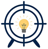 Aim Bright - aimbright.in emblem logo
